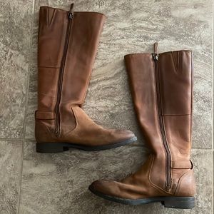 Sebago Leather Riding Boots